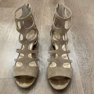 Jimmy Choo Tan Strappy Sandals